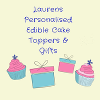 Lauren's Personalised Edible Cake Toppers